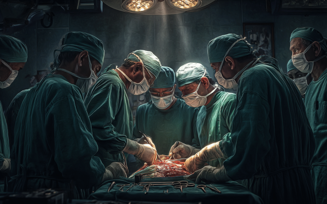 Cirugía laparoscópica de estómago y duodeno